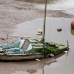 Abandoned boat in Seamills, Bristol