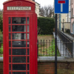 Red Telephone Box on Back Of Kingsdown Parade