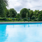 Paddling pool at St Andrews Park, Bristol