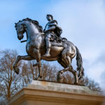Equestrian Statue of William III in Queen Square, Bristol