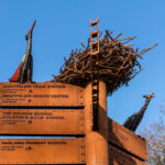Bird's nest signpost on Ashley Hill, Bristol, BS6