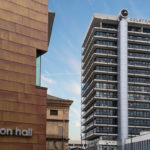 The Colston Hall and Colston Tower in Bristol