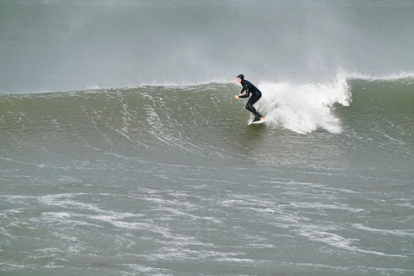 Putsborough Surfing photograph by mfimage