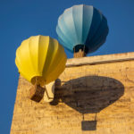 Balloons above Concorde Street, Cabot Circus, Bristol