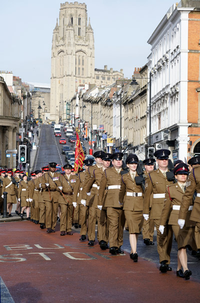 39 Signal Regiment Freedom Parade