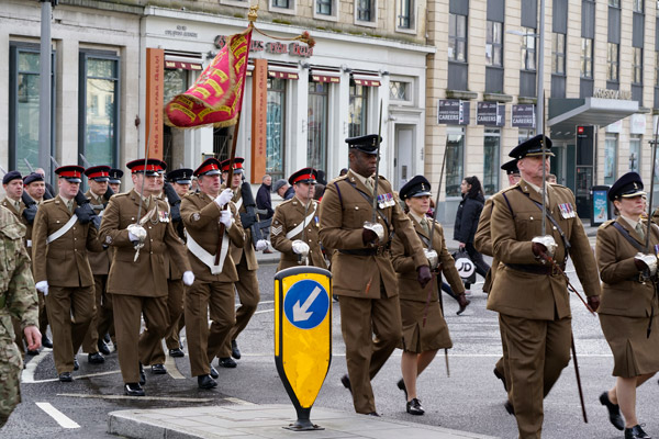 39 Signal Regiment Freedom Parade