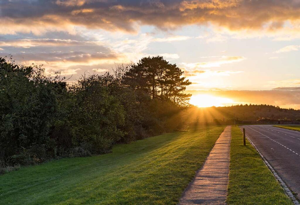 Durdham Down Sunset Wall Art photography by mfimage.