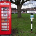 Sea Mills Museum in a phone box, Bristol